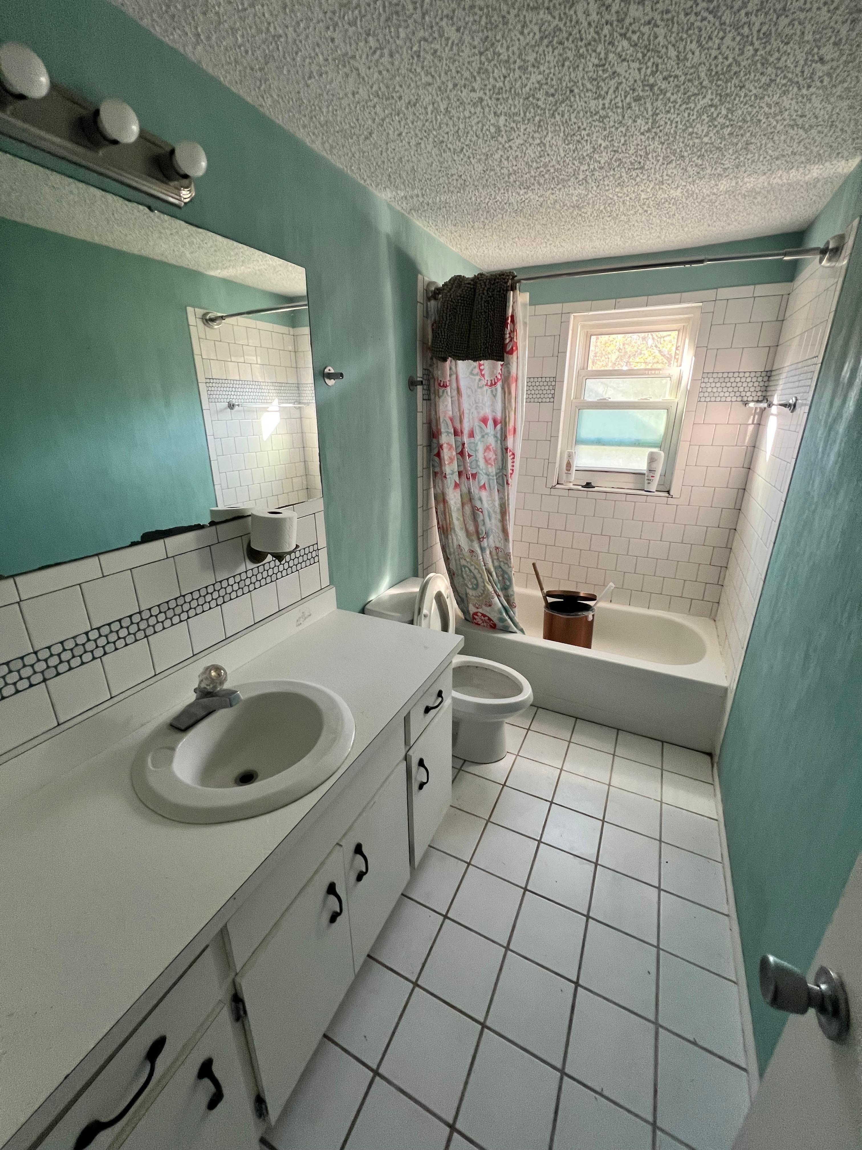 Tile Removal 2 Before