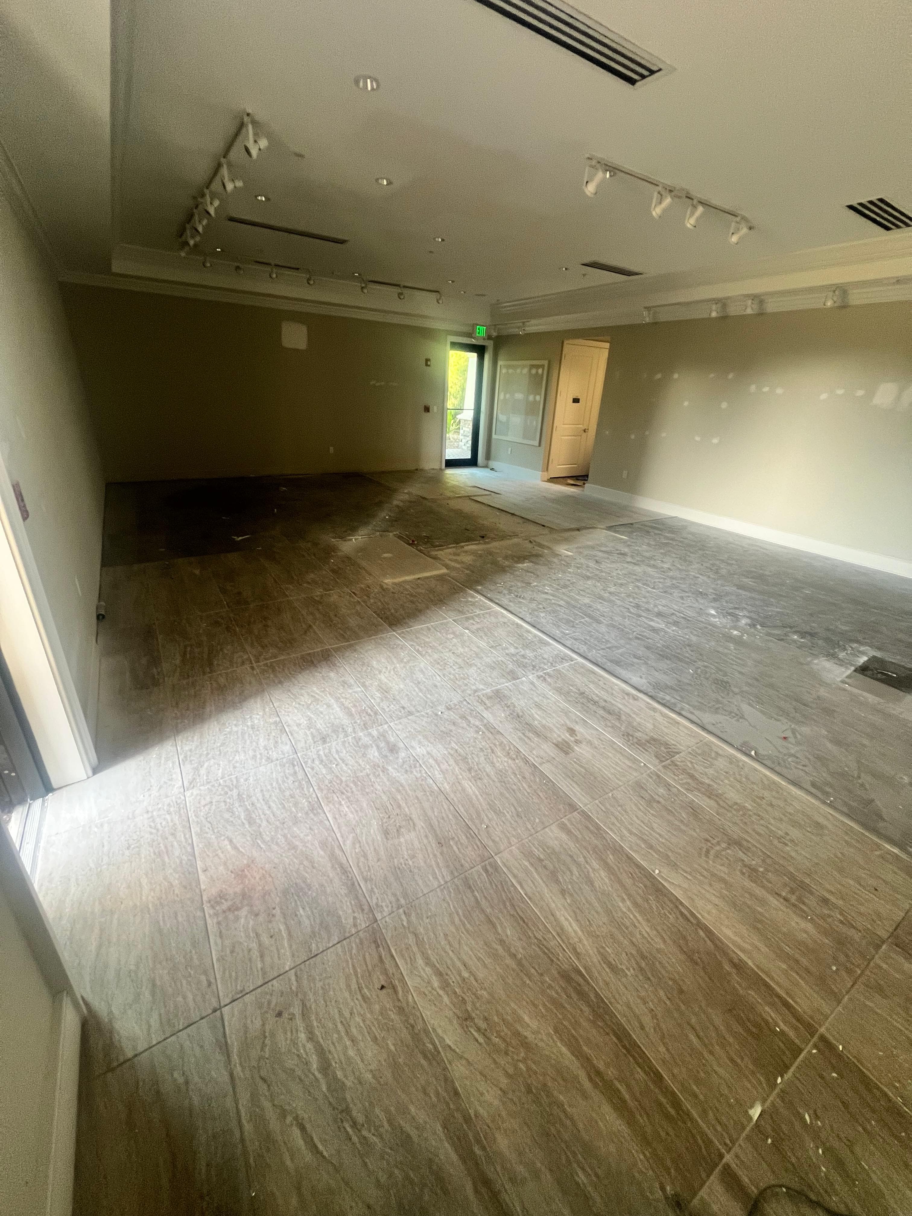 Tile Removal 3 Before