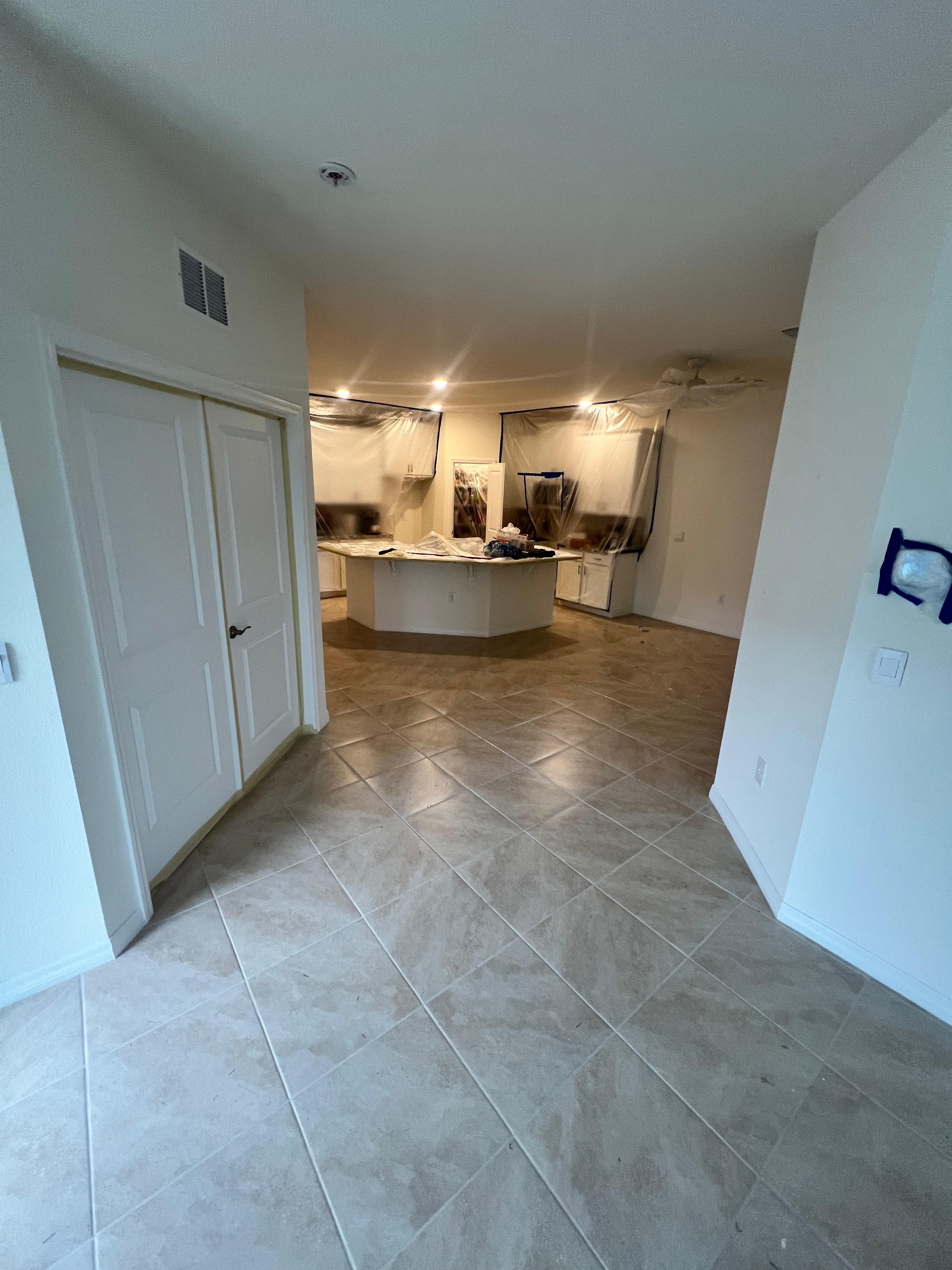 Tile Removal 5 Before