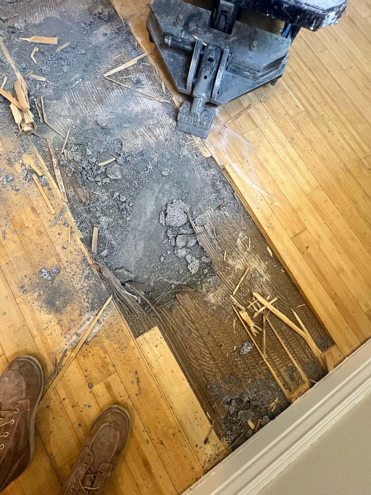 Prep work for renovations